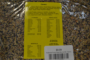 Preferred Exotic Canary Seed 4lb - Feathered Follies